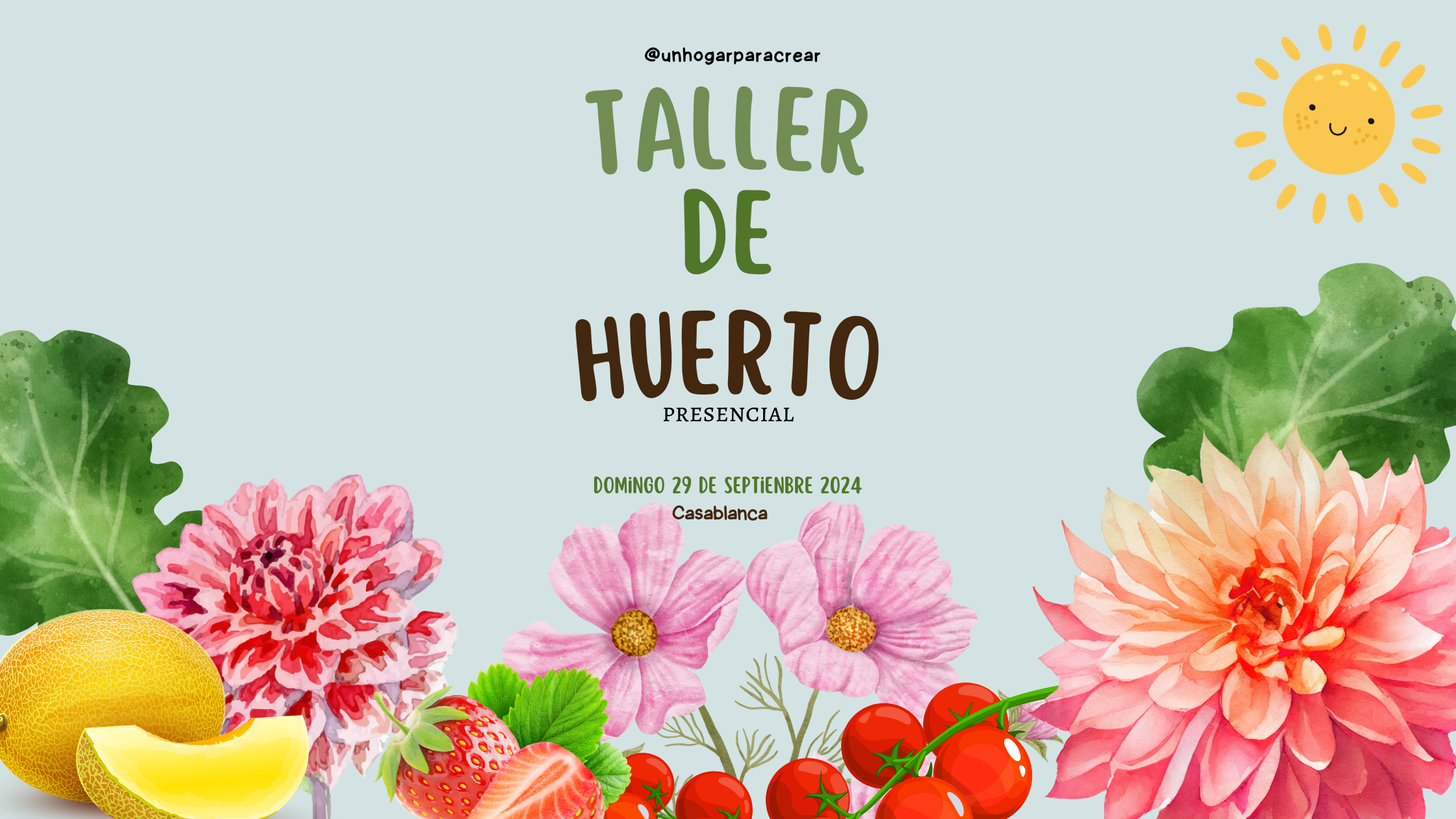 taller de huerto organico